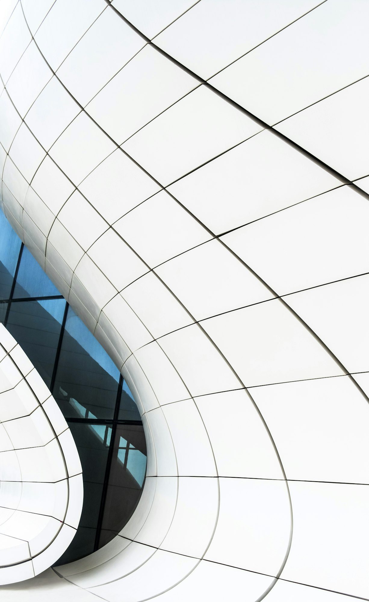 Modern building abstract element