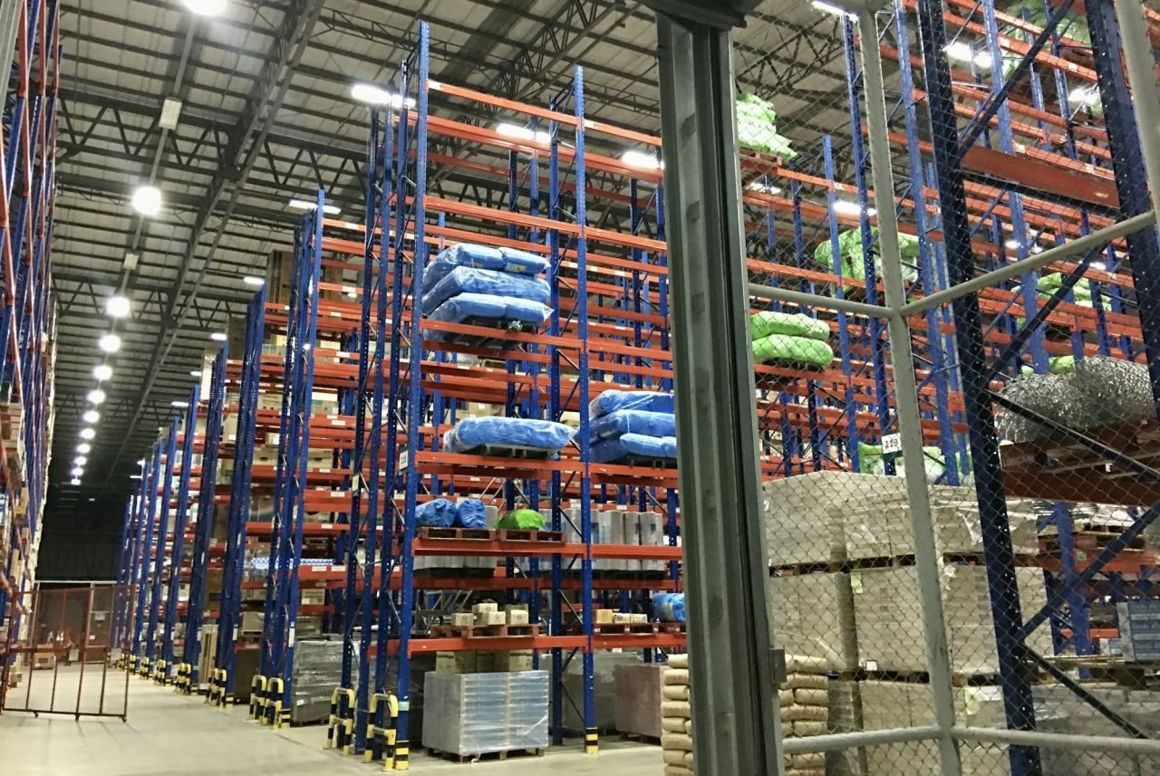 Storages in warehouse