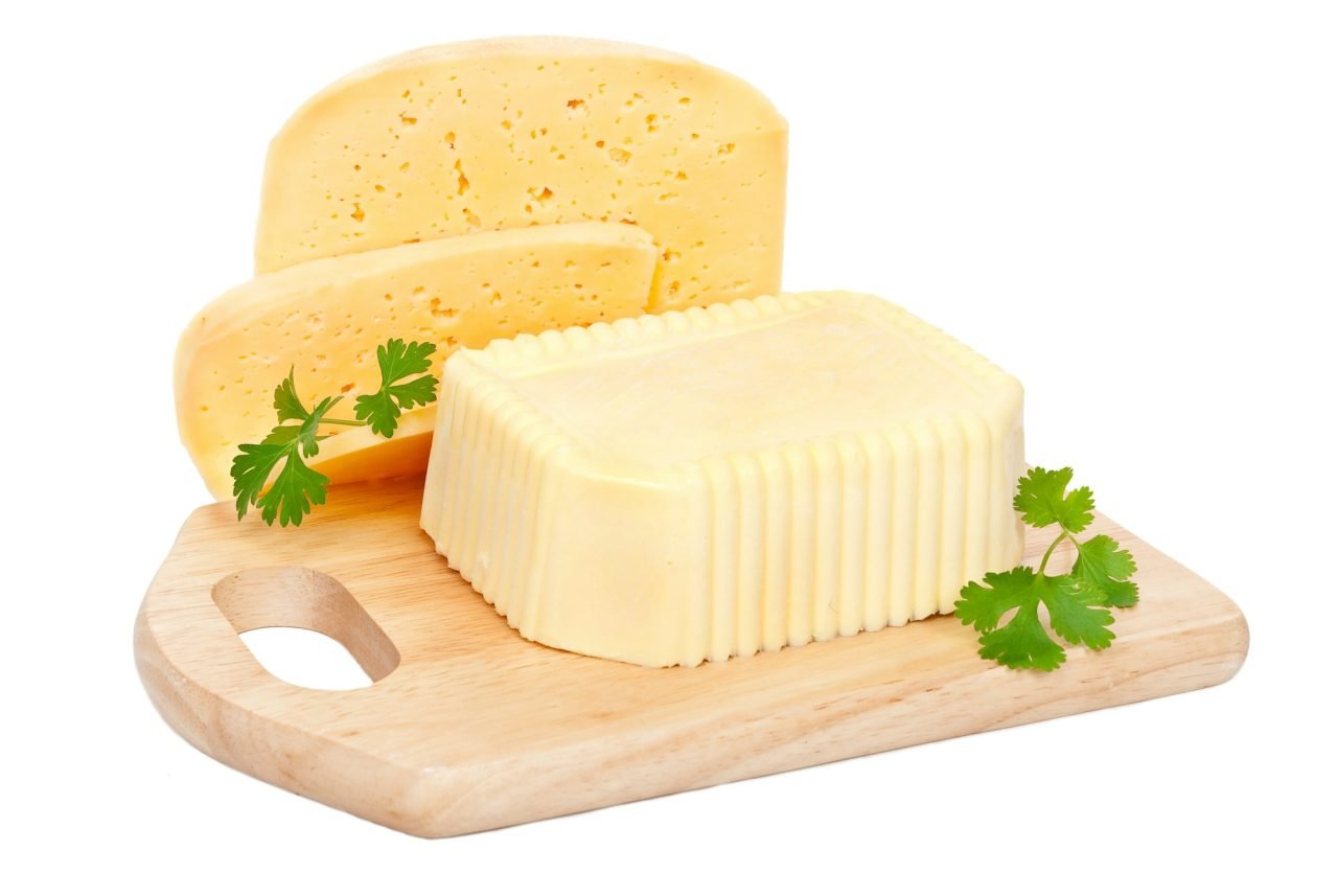 Butter and cheese